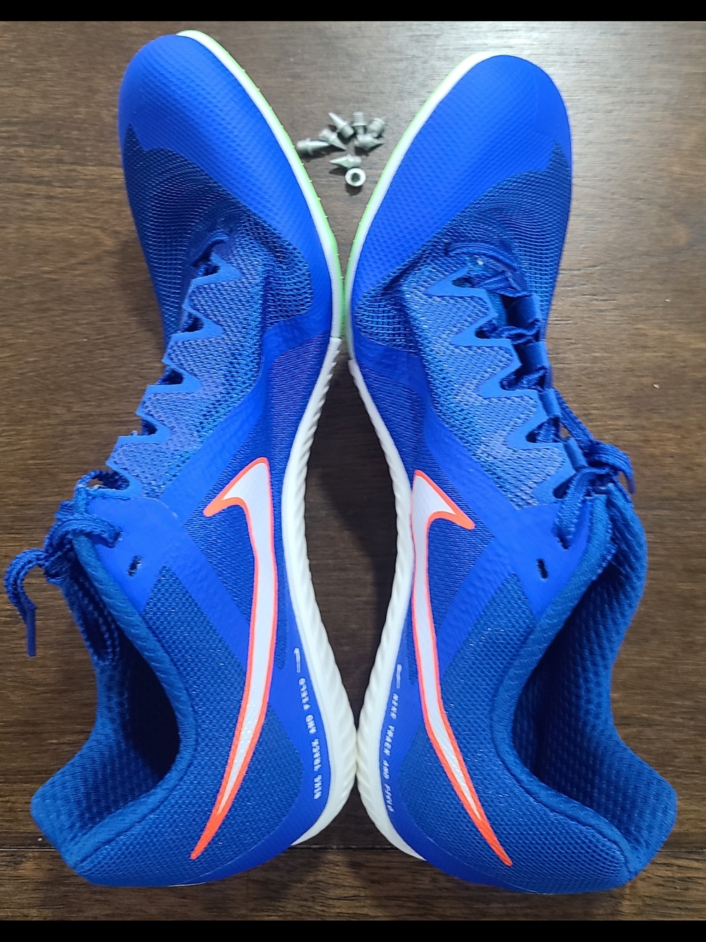 Nike Zoom Rival Multi Racer Blue/Safety Orange/White Track & Field Spikes Men's